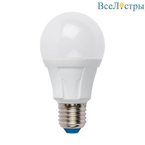 Лампа светодиодная (UL-00005033) Uniel E27 16W 3000K матовая LED-A60 16W/3000K/E27/FR PLP01WH