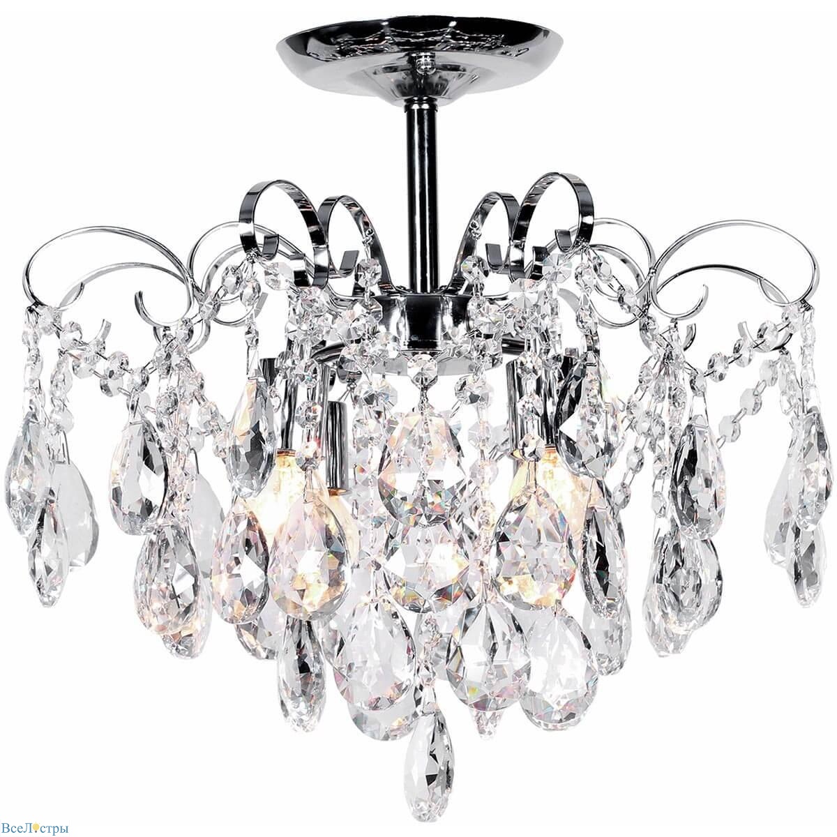 потолочная люстра escada crown 1113/4pl chrome