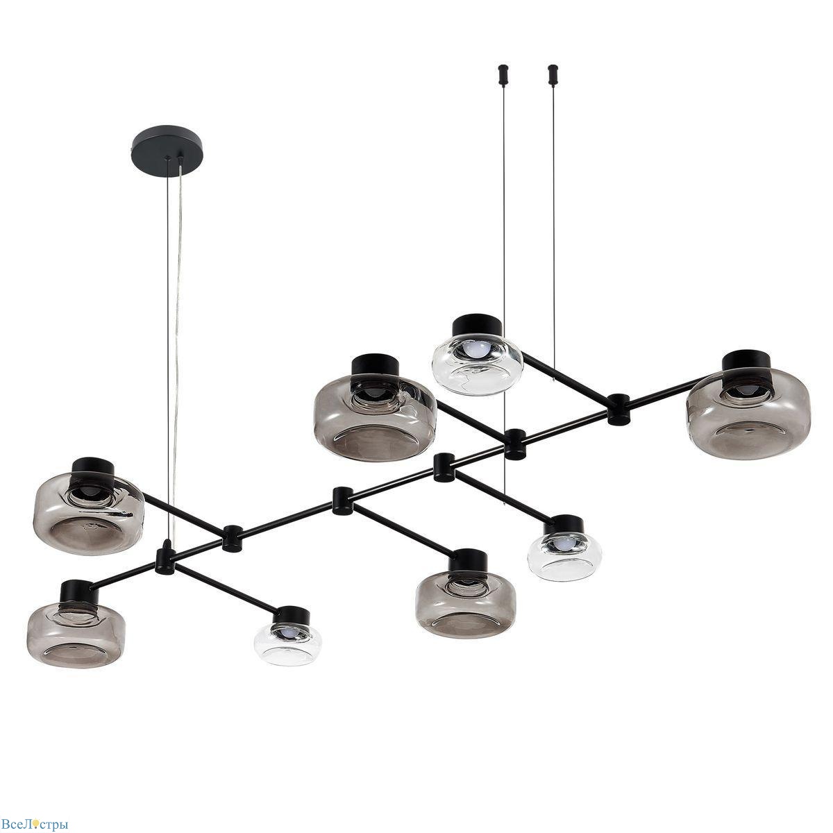 подвесная светодиодная люстра st luce vallo sl6005.403.08