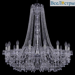 Подвесная люстра Bohemia Ivele 1410/16/360/h-95 Ni V0300