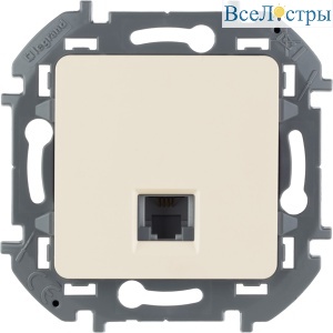 Розетка телефонная RJ11 Legrand Inspiria 673821