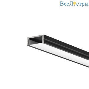 Алюминиевый профиль накладной 15x6 Maytoni Led Strip ALM-001-B-2M 631003