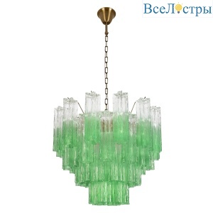 Подвесная люстра Loft IT Murano 10580/600 Clear green