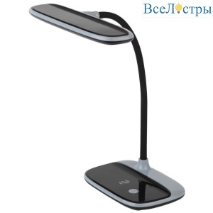 Настольная лампа ЭРА NLED-458-6W-BK Б0028458