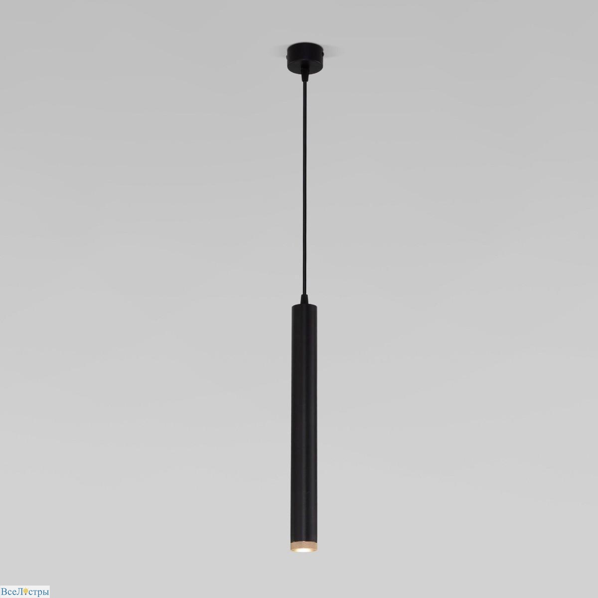 подвесной светодиодный светильник elektrostandard lead 50245 led черный a062425