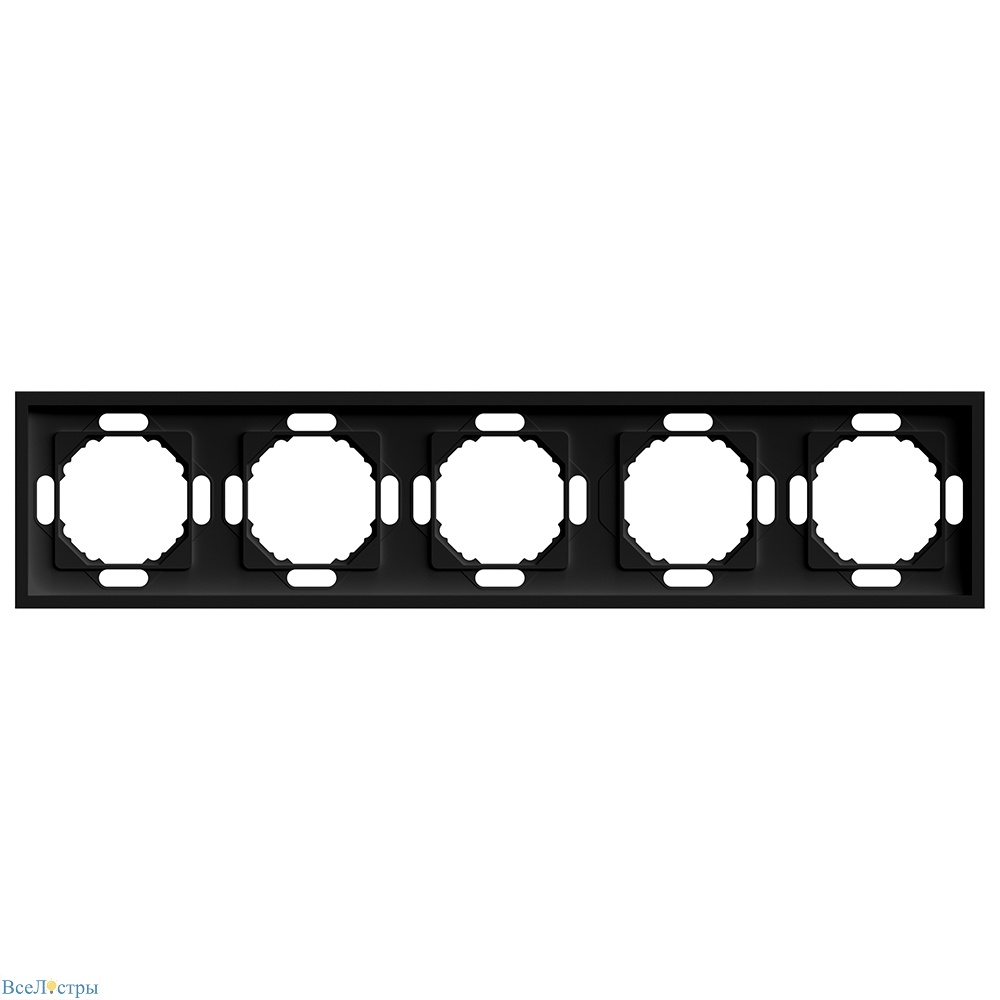 рамка на 5 постов stekker pfr00-5005-05 эмили 49862