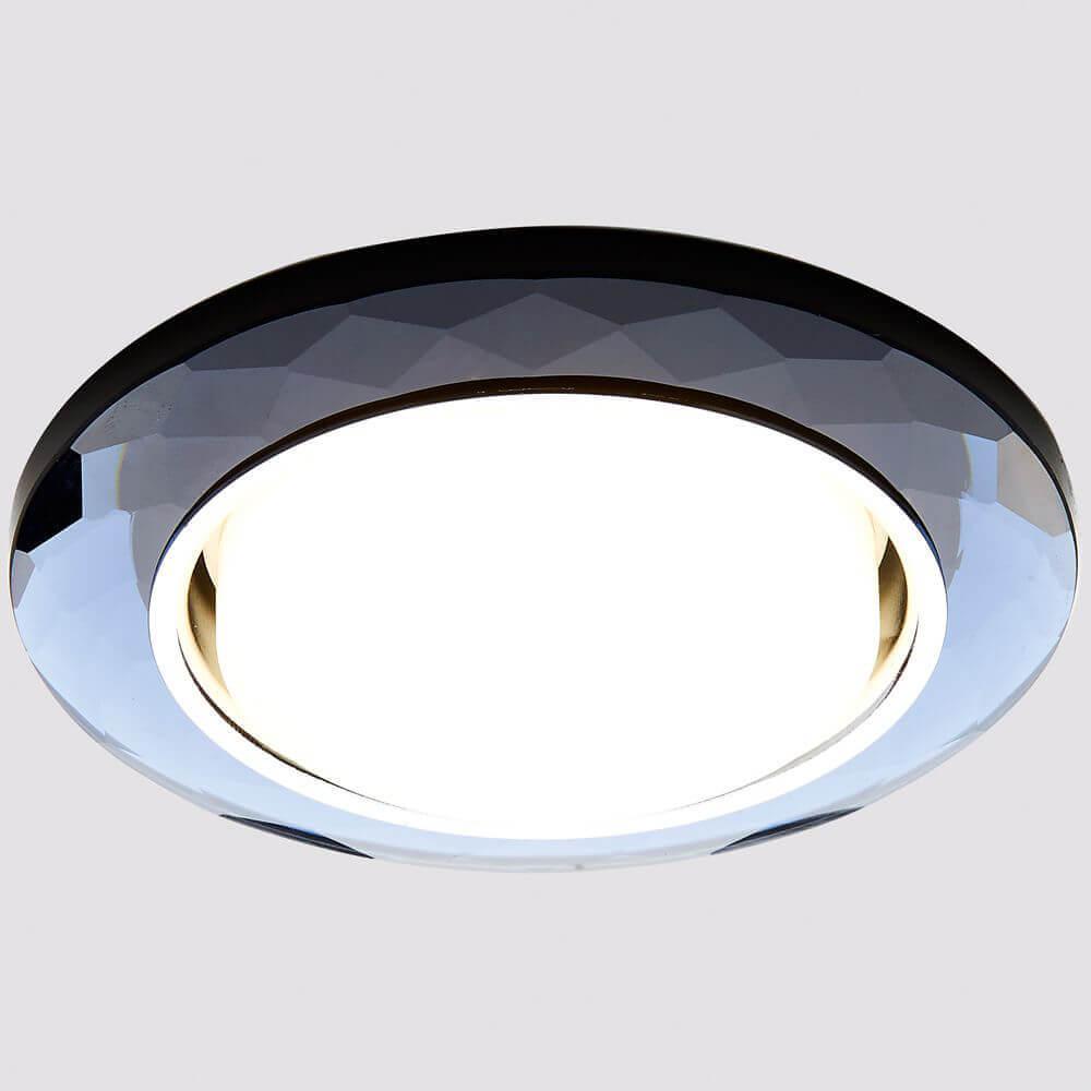 встраиваемый светильник ambrella light gx53 classic g8060 ch