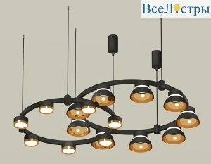 Комплект подвесного светильника Ambrella Light Techno Ring XR92091110 (A9209x2, C9238, C9242, N8145, N8124)