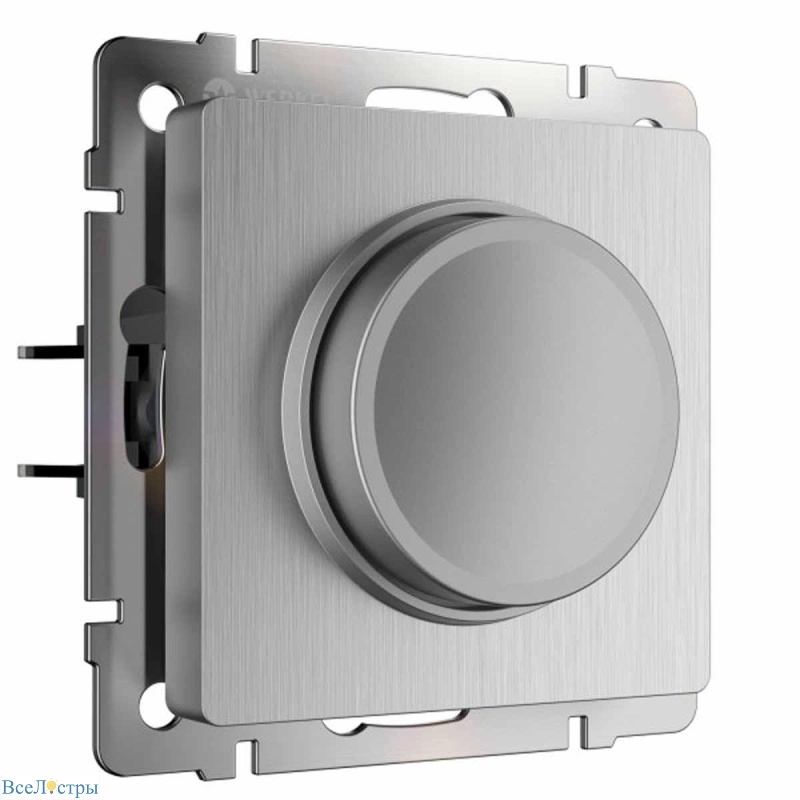 диммер werkel cеребряный рифленый w1142009 4690389159664