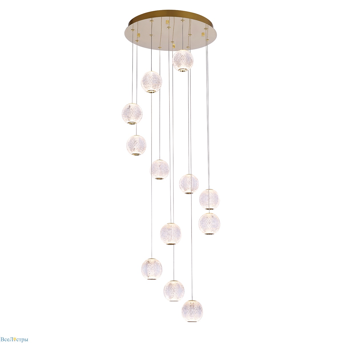подвесной светильник md20001012-12a gold