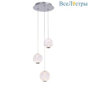 Подвесной светильник Elliot Diamante MD20001012-3A chrome Delight Collection