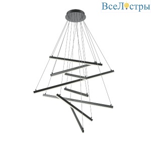 Каскадная люстра Maytoni Line MOD016PL-L96BK