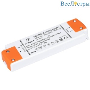 Блок питания Arlight ARV-SN24036-PFC-Triac-B 24V 36W IP20 1,5A 027633
