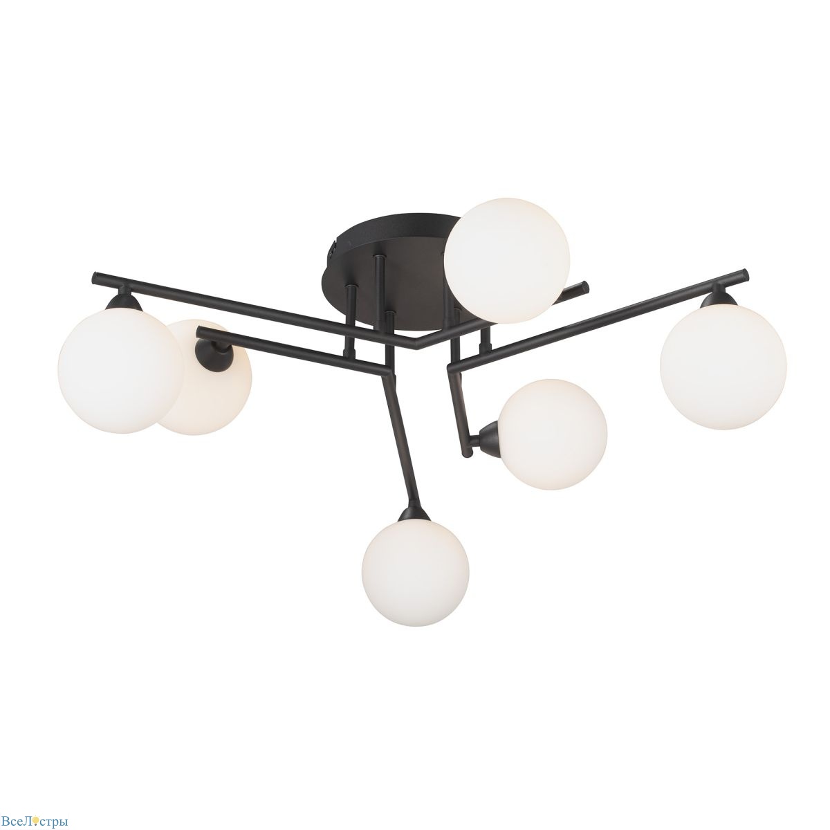 потолочная люстра vitaluce v2569-1/6pl