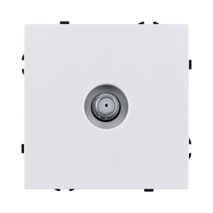 Розетка TV, белый глянцевый Kollinger Eclipse EC-020WG