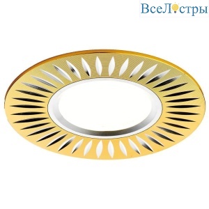 Встраиваемый светильник Ambrella Light Classic A507 GD/AL