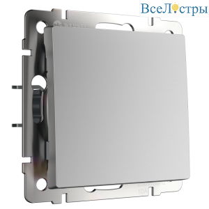 Выключатель одноклавишный Werkel серебряный W1110006 4690389164781 a050892