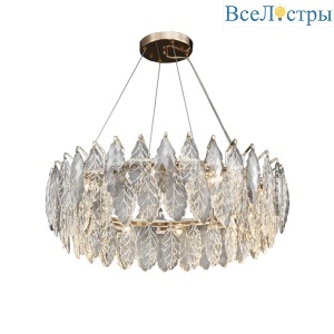 Подвесная люстра Delight Collection D8011P/R-800 gold/smoky