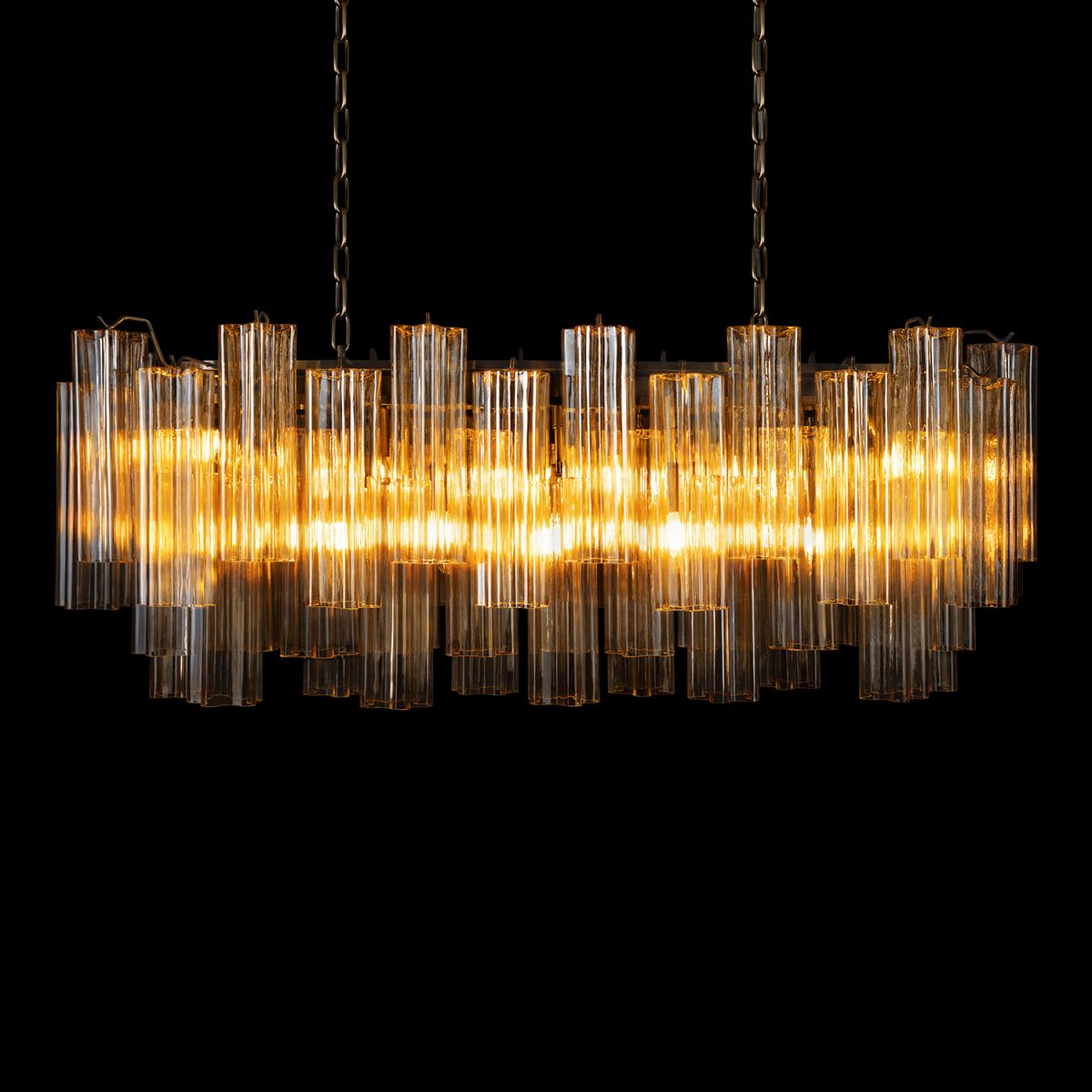 подвесная люстра loft it murano 10580/1000r champagne