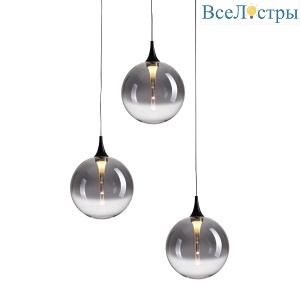 Подвесной светильник Delight Collection MD23001045H-3A black/smoky