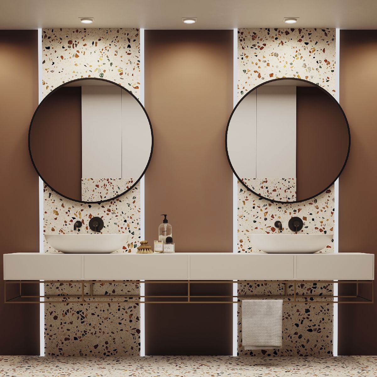 встраиваемый светильник maytoni technical hoop dl086-gx53-sq-w