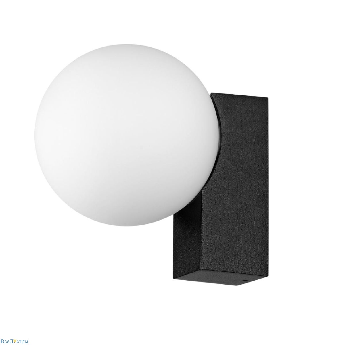 уличный настенный светильник odeon light nature viva 7124/1w