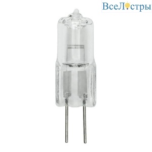 Лампа галогенная Uniel G4 35W прозрачная JC-220/35/G4 CL 02585