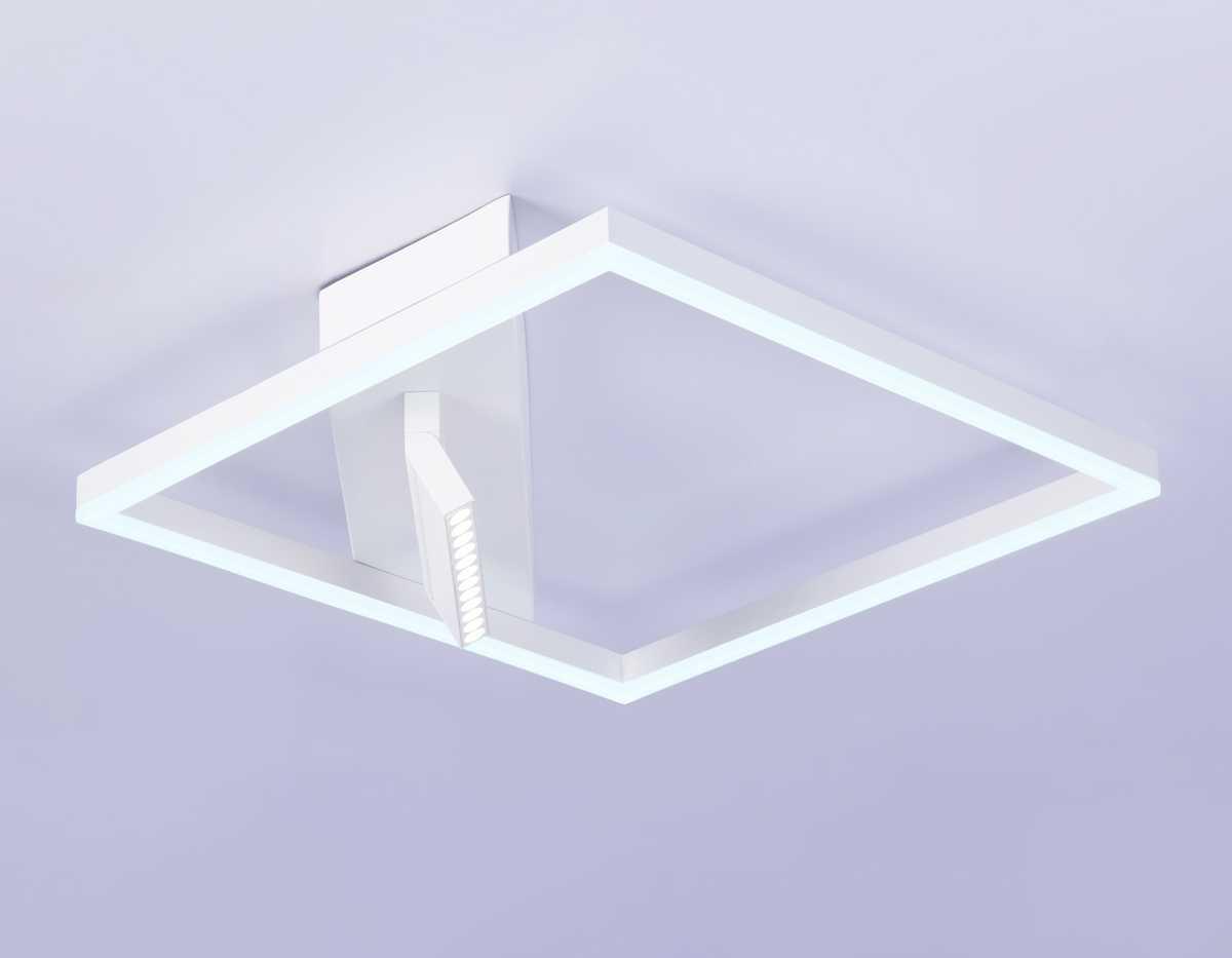 потолочный светодиодный светильник ambrella light comfort linetech fl51463