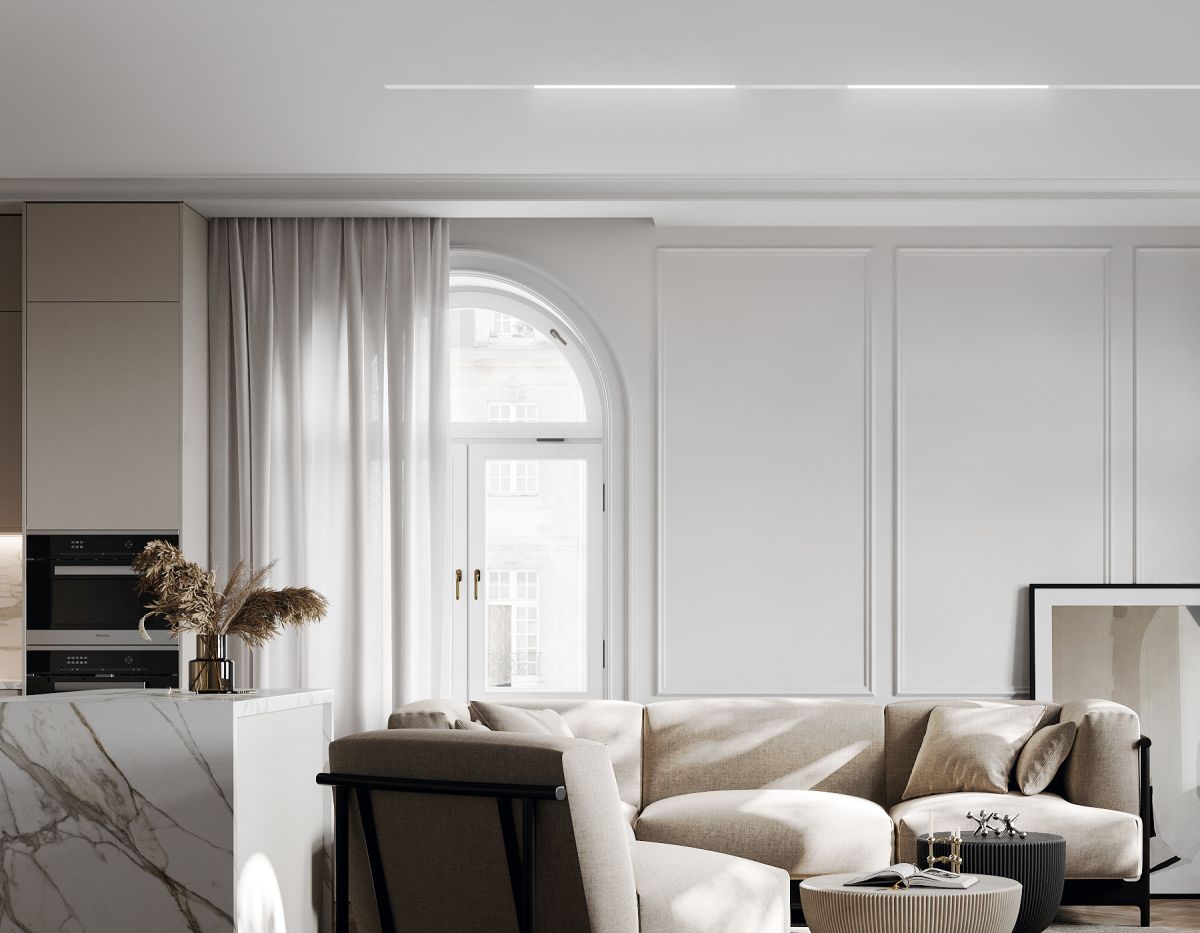 трековый магнитный светильник с переключателем цв. темп. ambrella light gl2324