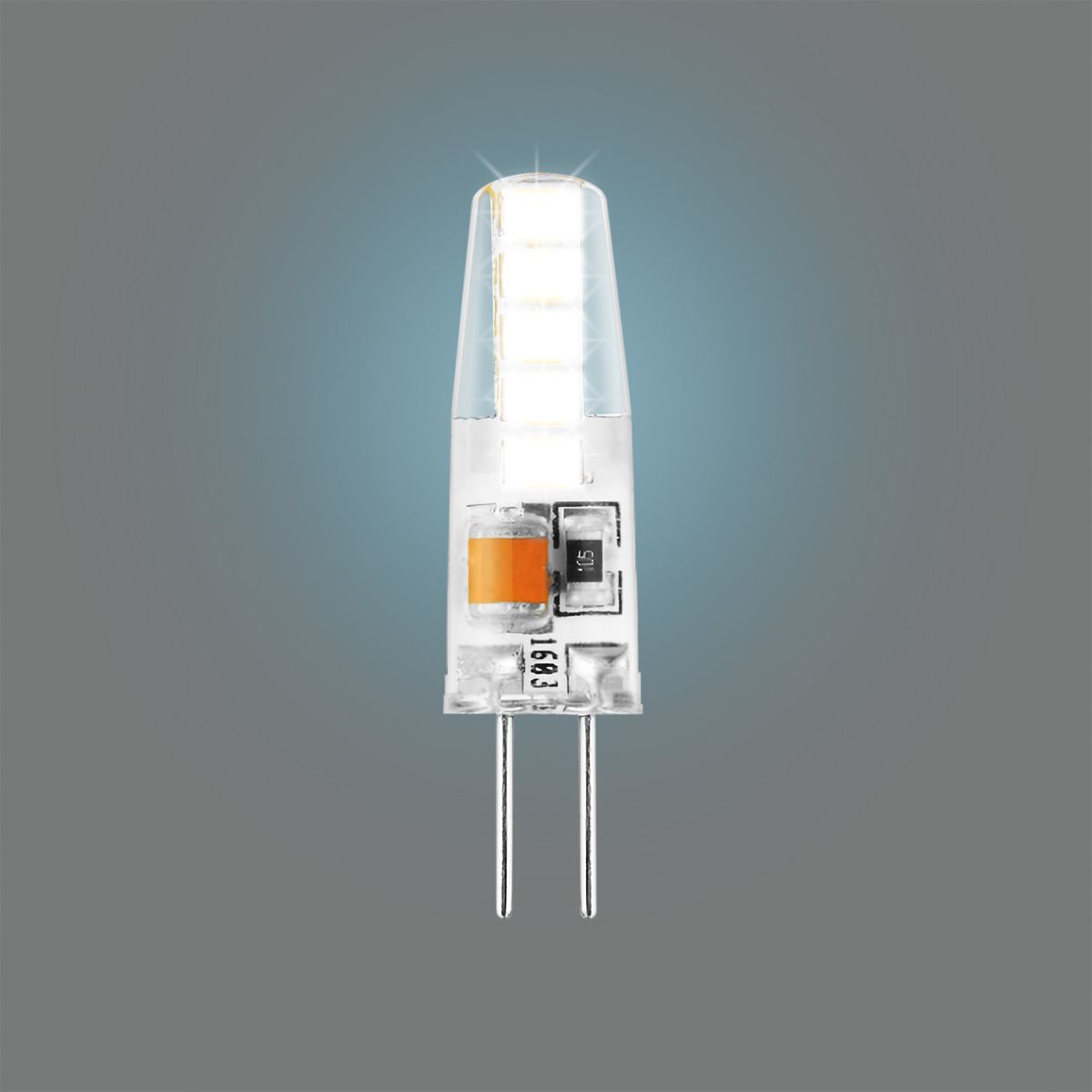 светодиодная лампа gauss basic g4 2w 4100k 1159722