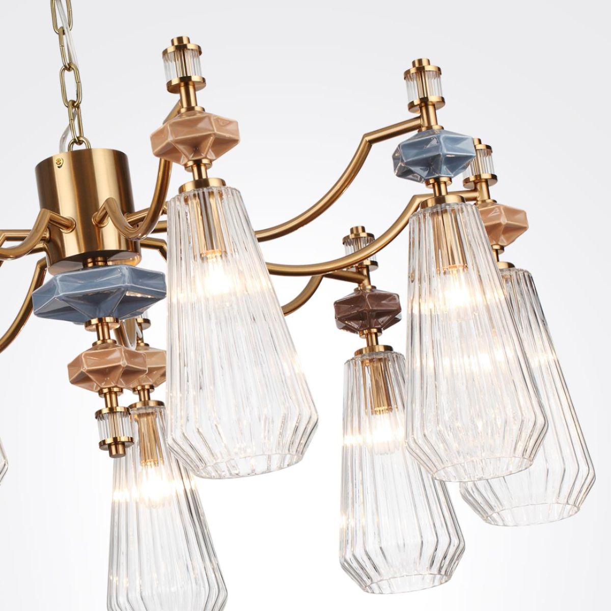 подвесная люстра odeon light modern terra 5414/9