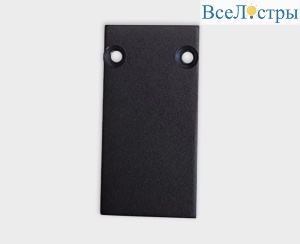 Заглушки для шинопровода (2 шт.) Italline Atom IT012-5036 black