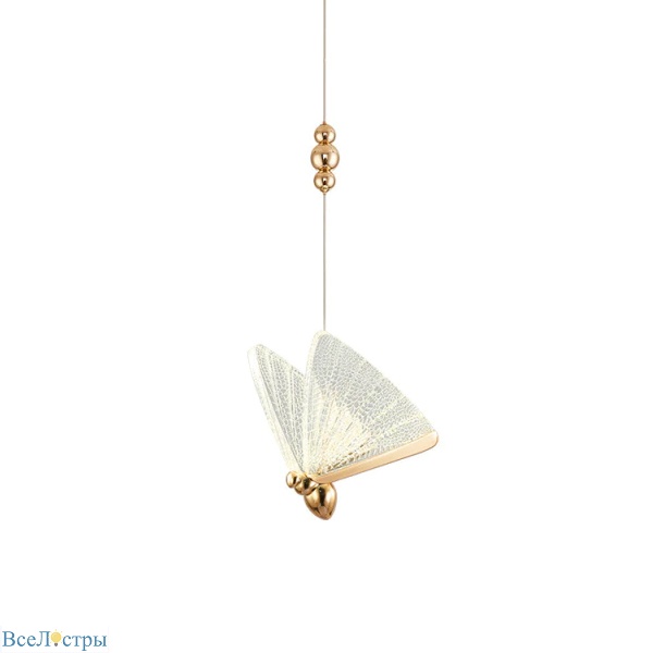 подвесной светильник butterfly om8201008-1 rose gold delight collection