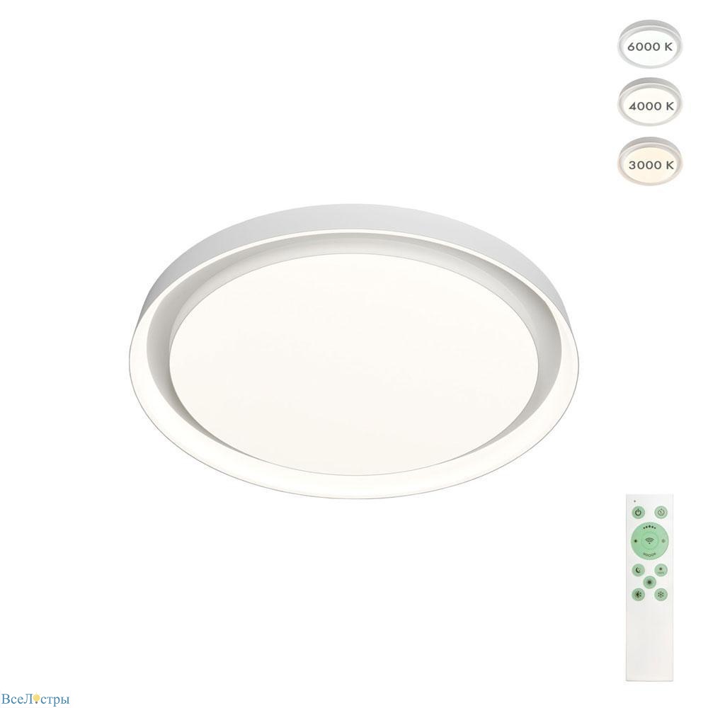 накладной светодиодный светильник denkirs cany dk6515-wh