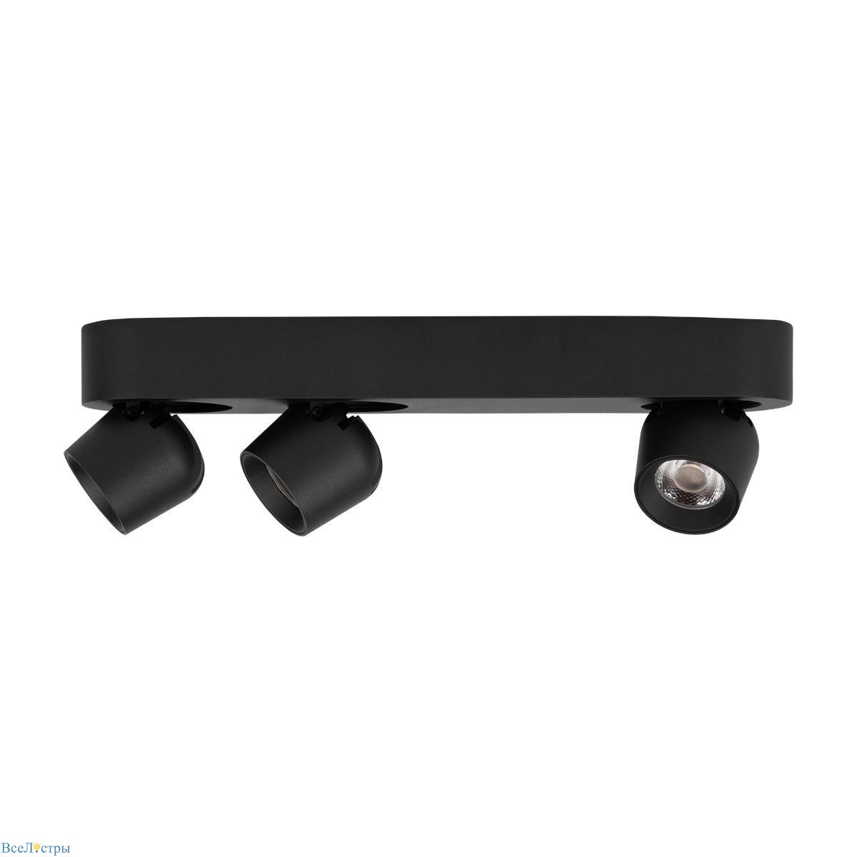 накладной спот loft it quiet 10320/3 black