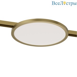 Трековый однофазный светильник Denkirs Shine flow DK5763-SB