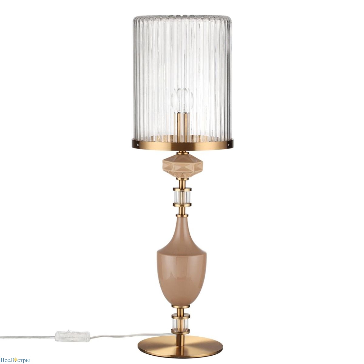 настольная лампа odeon light modern terra 5414/1ta