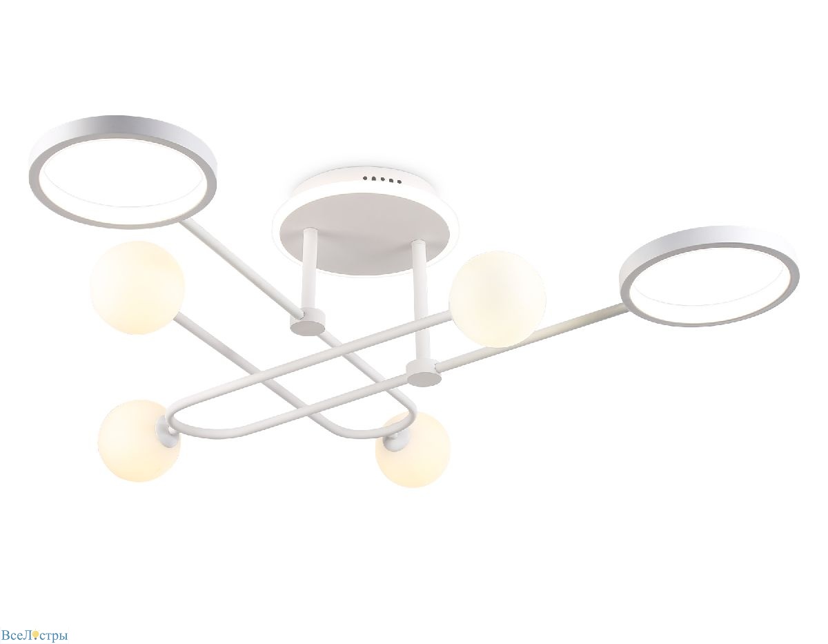 потолочная люстра ambrella light linetech fl66229