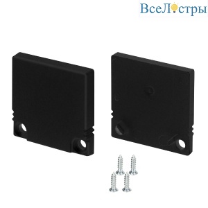 Заглушка Arlight SL-SLIM20-H20 BLACK глухая  047638