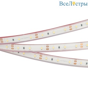 Светодиодная лента герметичная Arlight RTW-PFS-A60-11mm 12V White6000 (4.8 W/m, IP68, 2835, 5m) 034006