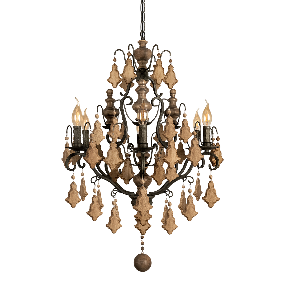 подвесная люстра loft it chateau 10559/6