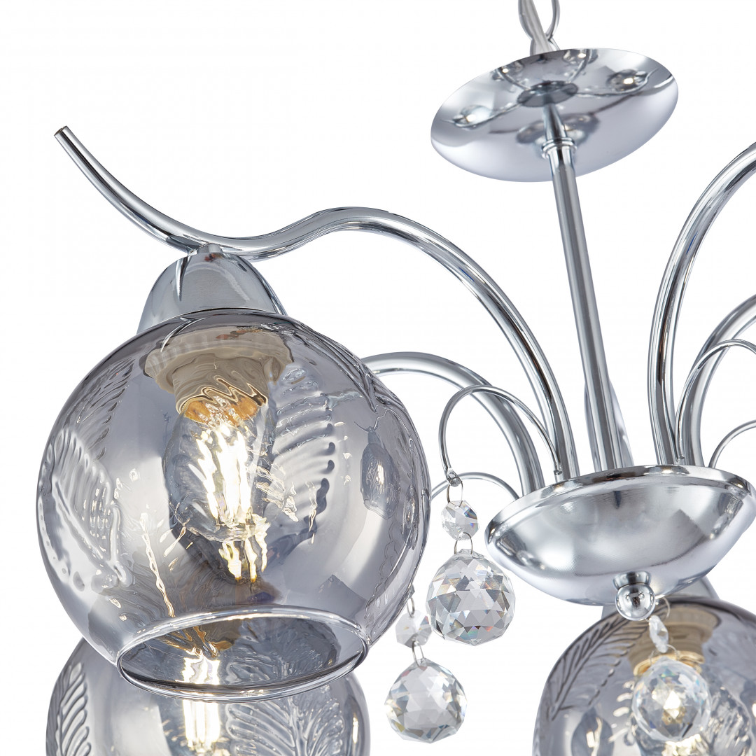 подвесная люстра arte milano amalfi 331556/5 cr
