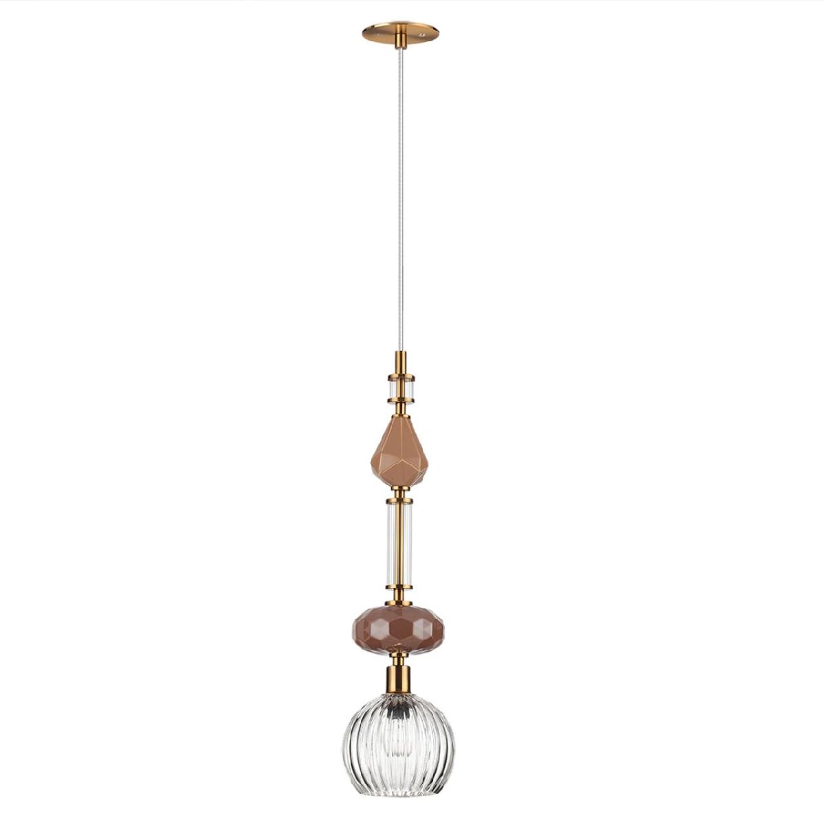 подвесной светильник odeon light terra modern 5414/1c