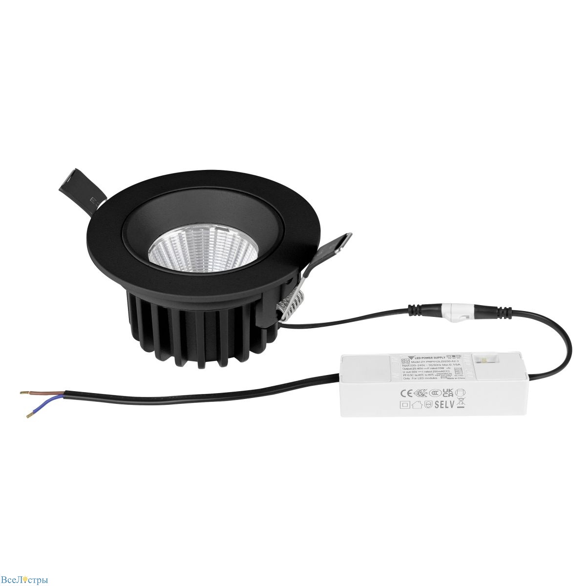 встраиваемый светильник lightstar soffi ip65 212447ip65