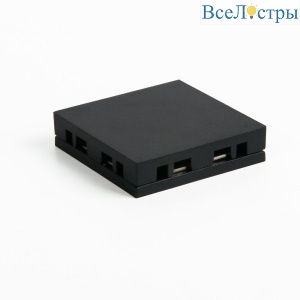 Четырехсторонний соединитель для шинопровода Elektrostandard Flat magnetic 4690389198854 a063738