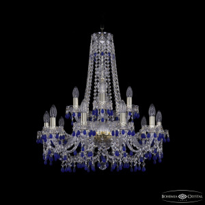 Подвесная люстра Bohemia Ivele Crystal 1410/10+5/240/h-75 G V3001