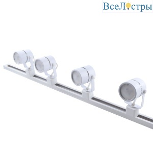 Трековый однофазный светильник (2 шт.) Volpe UBL-Q321 GU10/K WHITE SET41 UL-00010705