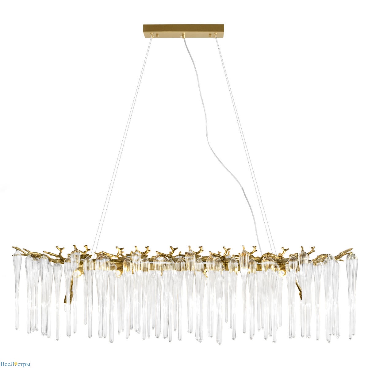 подвесная люстра loft it waterfall 10350/1200l ab