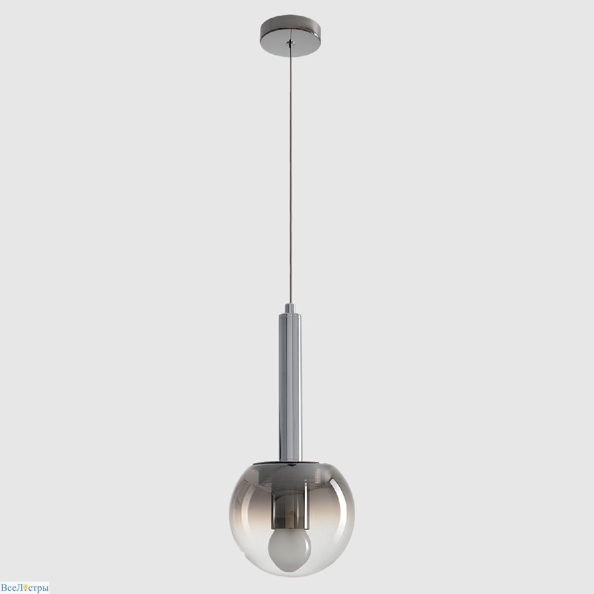 подвесной светильник crystal lux eclipse sp1 d130 chrome
