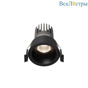 Встраиваемый светильник Maytoni Technical Dip Hight DL123-10W-4K-B